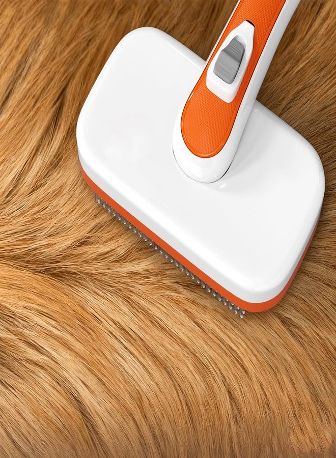 Outtag Dog Grooming Brush for shedding, Self Cleaning brush, Remove Loose fur Slicker brush for cats, Pet Supplies Grooming Tool - Image 4